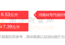 河南今日油价95号汽油-5月29日河南95号汽油价格查询